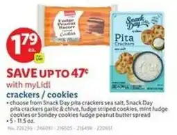Lidl Crackers cookies offer