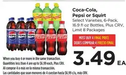 Food 4 Less Coca-Cola, Pepsi or Squirt offer