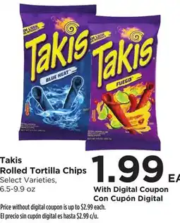 Food 4 Less Takis Rolled Tortilla Chips offer