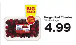Food 4 Less Kroger Red Cherries offer