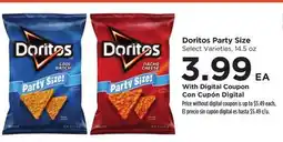 Food 4 Less Doritos Party Size offer