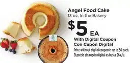 Food 4 Less Angel Food Cake offer