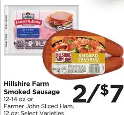 Food 4 Less Hillshire Farm Smoked Sausage offer