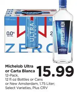 Food 4 Less Michelob Ultra or Carta Blanca offer