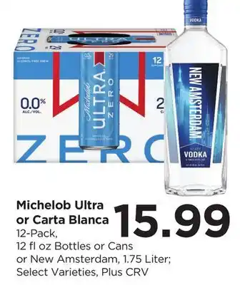Food 4 Less Michelob Ultra or Carta Blanca offer