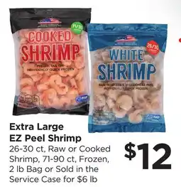 Food 4 Less Extra Large EZ Peel Shrimp offer
