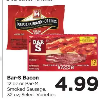 Food 4 Less Bar-S Bacon offer
