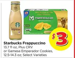 Food 4 Less Starbucks Frappuccino offer