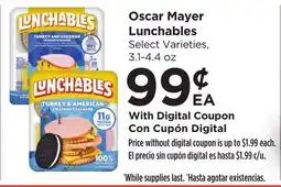 Food 4 Less Oscar Mayer Lunchables offer