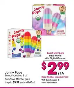 Ralphs Jonny Pops offer