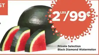 Food 4 Less Private Selection Black Diamond Watermelon offer