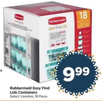 Food 4 Less Rubbermaid Easy Find Lids Containers offer