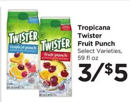 Food 4 Less Tropicana Twister offer