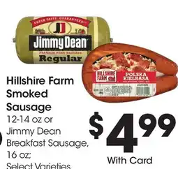 Ralphs Hillshire Farm Smoked Sausage offer