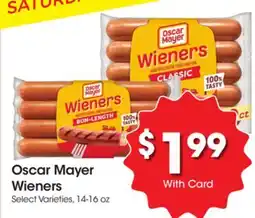 Ralphs Oscar Mayer Wieners offer