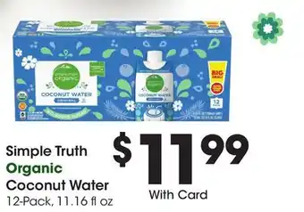Ralphs Simple Truth Coconut Water offer