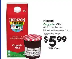 Ralphs Horizon Organic Milk offer