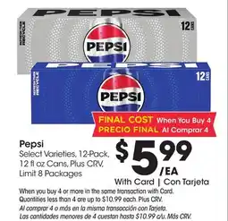 Ralphs Pepsi offer