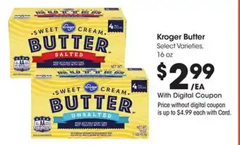 Ralphs Kroger Butter offer