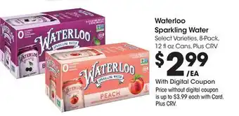 Ralphs Waterloo Sparkling Water offer