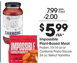 Ralphs Impossible Plant-Based Meat offer