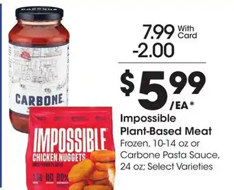 Ralphs Impossible Plant-Based Meat offer