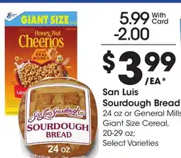 Ralphs San Luis Sourdough Bread offer