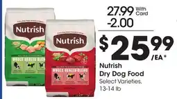 Ralphs Nutrish Dry Dog Food offer