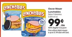 Ralphs Oscar Mayer Lunchables offer