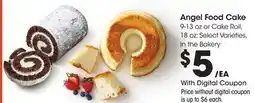 Ralphs Angel Food Cake offer