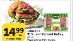 Albertsons Jennie-O 93% Lean Ground Turkey offer