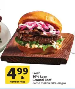 Albertsons Fresh 80% Lean Ground Beef offer