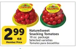 Albertsons NatureSweet Snacking Tomatoes offer