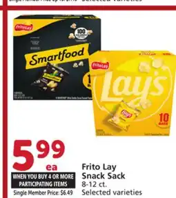 Albertsons Frito Lay Snack Sack offer