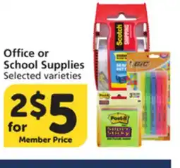 Albertsons Office or School Supplies offer