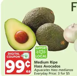 Albertsons Medium Ripe Hass Avocados offer