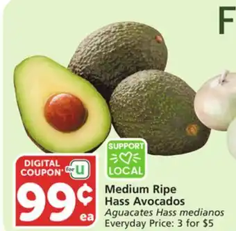 Albertsons Medium Ripe Hass Avocados offer