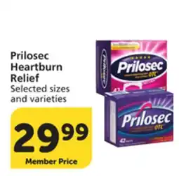 Albertsons Prilosec Heartburn Relief offer