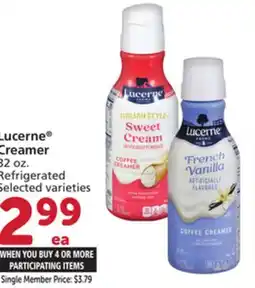 Albertsons Lucerne Creamer offer