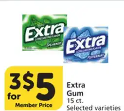 Pavilions Extra Gum offer