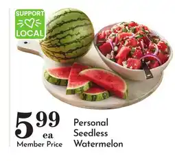 Pavilions Personal Seedless Watermelon offer