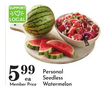 Pavilions Personal Seedless Watermelon offer