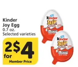 Pavilions Kinder Joy Egg offer