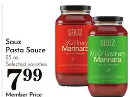 Pavilions Sauz Pasta Sauce offer
