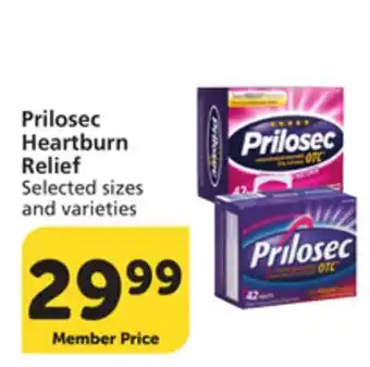 Pavilions Prilosec Heartburn Relief offer