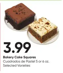 Stater Bros Cake Squares offer