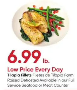 Stater Bros Tilapia Fillets offer