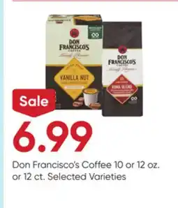 Stater Bros Don Francisco's Coffee offer