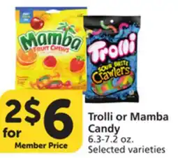 Pavilions Trolli or Mamba Candy offer