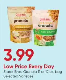 Stater Bros Stater Bros. Granola offer